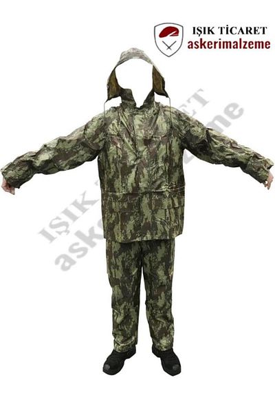 SINGLE SWORD Military Poncho Raincoat Camouflage Pattern