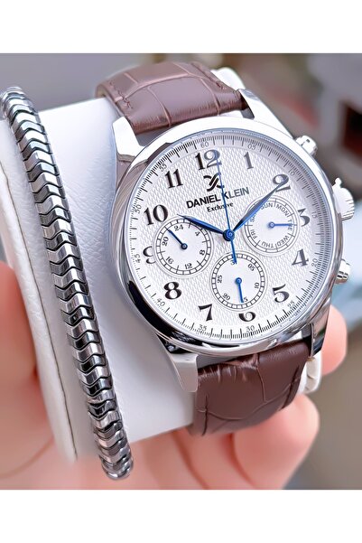 Daniel Klein Erkek Kol Saati Tüm Fonksiyonlar Aktiftir Çelik 3 Atm Su Geçirme...
