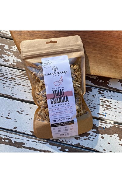 Mimas BAHÇE Yulaflı Granola Şekersiz,katkısız 225gr