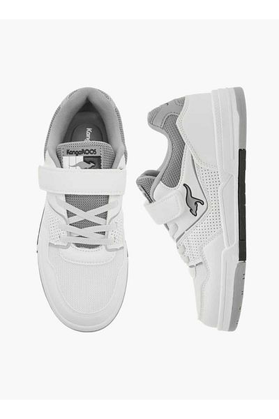 Kangaroos KangaROOS Boys' Panelled Sneakers with Hook and Loop Closure