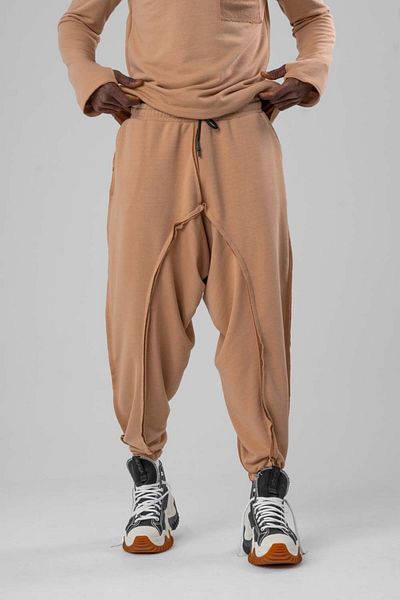 go gang own Bohemian Shalwar με ανυψωμένη μέση και λάστιχο στα πόδια