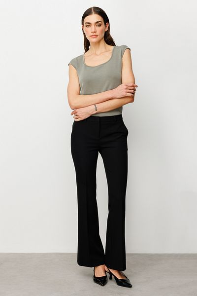 Ekol Spanish Leg Trousers with Side Pockets