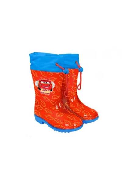 Perletti Μπότες από καουτσούκ Perletti Cars - μεγέθη 30-31, κόκκινες