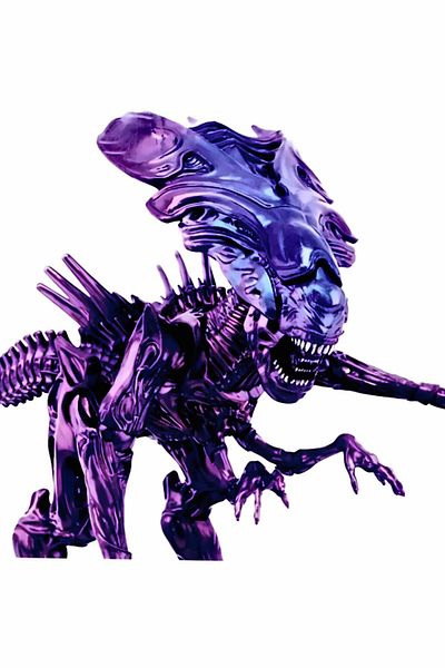 OMZ لعبة تعليمية للفتيات مقاس 30 سم من Alien Queen Xenemorph للأولاد