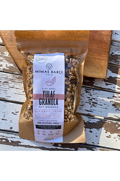 Mimas BAHÇE Yulaflı Granola Şekersiz,katkısız 450gr