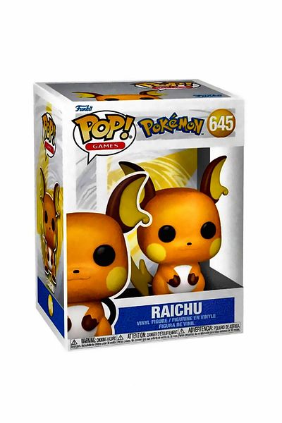 OMZ Pokemon Raichu Pop Figure Educational Toy - for Boys and Girls