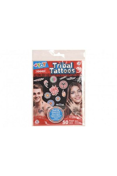 GLOBO Tribal tattoo set 50 pieces Globo