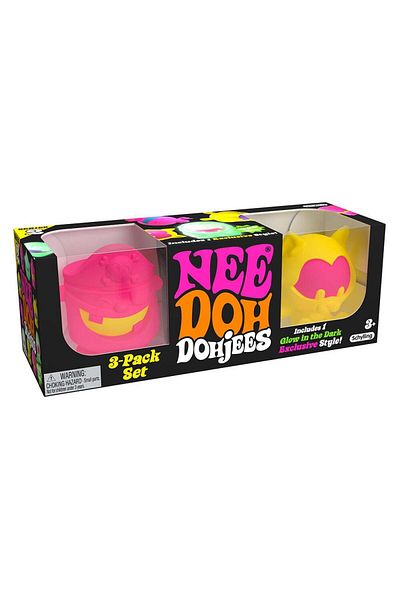 Schylling Set of 3 anti-stress toys - Needoh Dohjee (series 2)