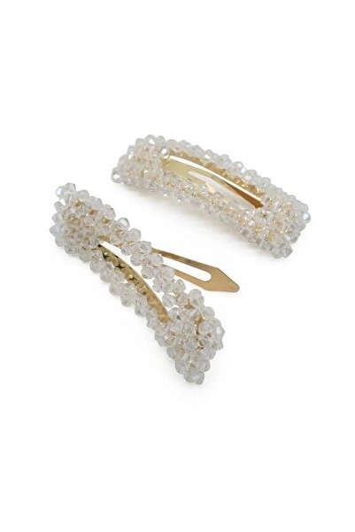 New Obsessions Lorenza Crystal - Quadrilateral and Buckle Collet Set 2 Pack