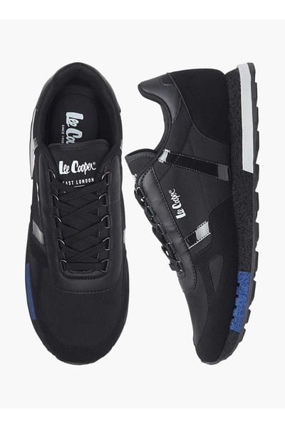 Lee Cooper Men's Panelled Lace-Up Sneakers