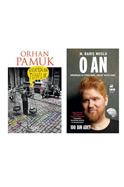 Yapı Kredi Yayınları Kafamda Bir Tuhaflık - Orhan Pamuk - O An M. Barış Muslu