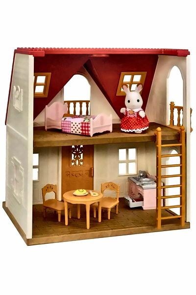 OMZ Ylvanian Families Starter House with Red Roof 5567 Girl Educational Toy Boy Toys