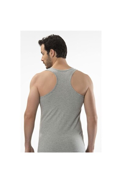 Cacharel 1302 Спортивний чоловічий атлет - Сірий меланж