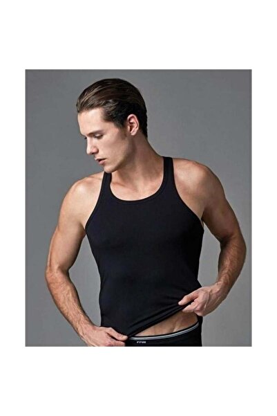 Eros Ers002 Compact Sports Men's Singlet (Double Pack) - Black