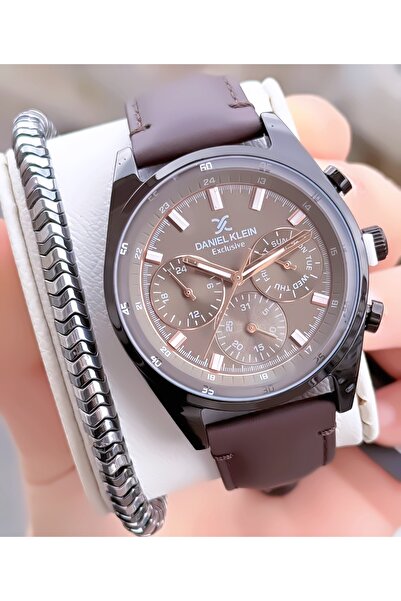 Daniel Klein Erkek Kol Saati Tüm Fonksiyonlar Aktiftir Çelik 3 Atm Su Geçirme...