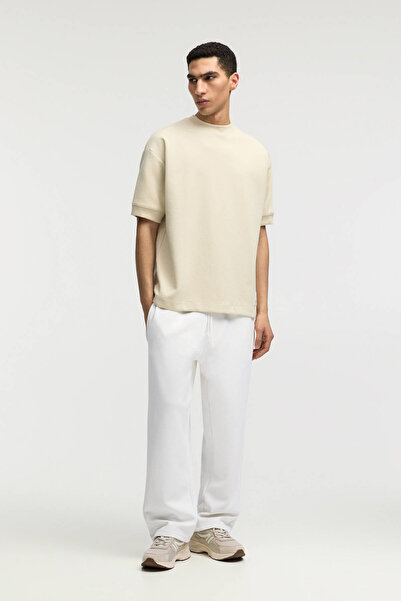 Pull & Bear İnterlok kumaşlı eşofman altı pantolon