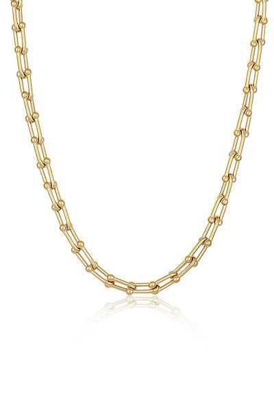 Daniel Klein Thick Chain Steel Necklace
