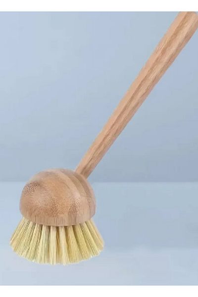 Efsoon Organics Ecological Dish Brush for Natural Bristles - Wood Handle