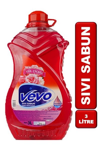 Vevo Liquid Soap Rose Flower 3 Liters