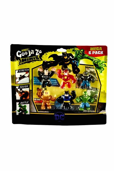 OMZ مجموعة Goojitzu Dc Mini مكونة من 6 قطع من ألعاب Fabbatoys التعليمية للفتيات والأولاد