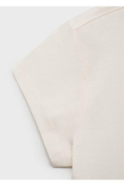 MANGO Woman Μπλουζάκι με κοντό μανίκι από 100% βαμβάκι