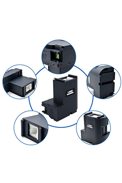 TecHarbor Epson E-04D1 Muadil Atık Kutusu Mürekkep Tankı T04D1-C13T04D100  L6170/L6190/L6260/2750/M3170 Uyumlu
