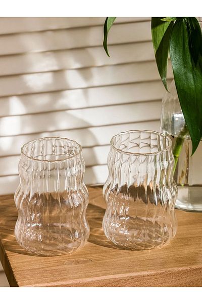 LC Waikiki Lcw Colorless Glass Mug Set of 2 540 ml