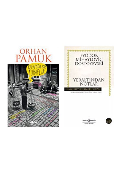 Yapı Kredi Yayınları Kafamda Bir Tuhaflık - Orhan Pamuk - Yeraltından Notlar ...