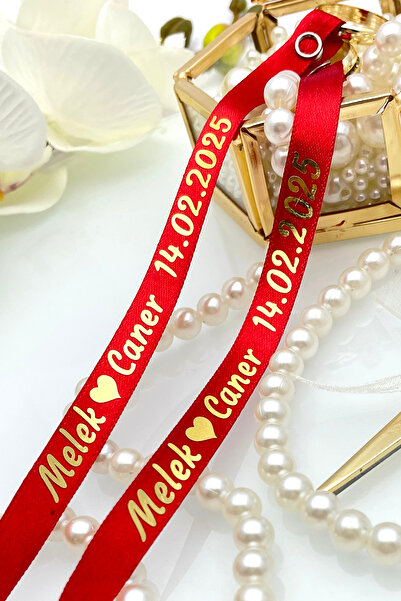 Lora Davet incili isimli Söz, Nişan, Yüzük Kurdelesi - Peçete Hediyeli DÖKÜLE...