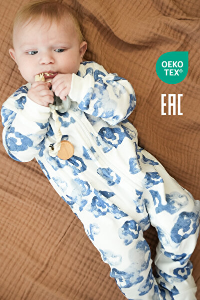 Minuche كيس نوم للأطفال مصنوع من القطن بنسبة 100% وملابس نوم - قطعة واحدة بسح...