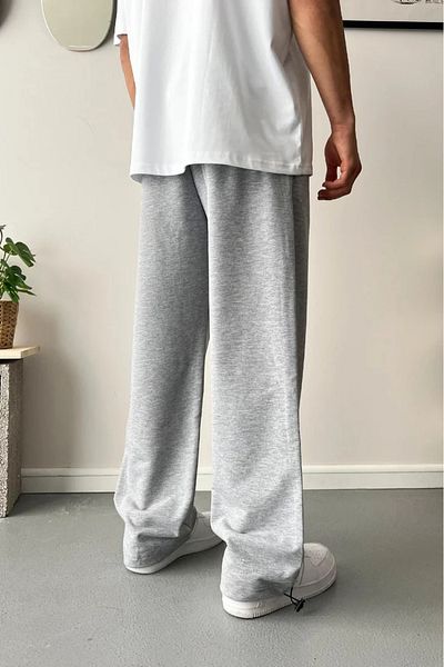 vladivosto Unisex Φαρδύ παντελόνι με ρυθμιζόμενο φαρδύ πόδι με ψηλή μέση