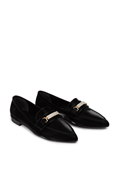 Deery Чорні жіночі туфлі на підборах з пряжкою