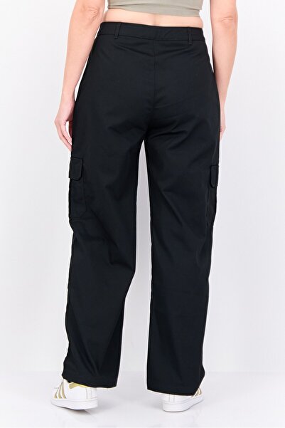 Champion Women Relaxed Fit Outdoor Cargo Pants, Black