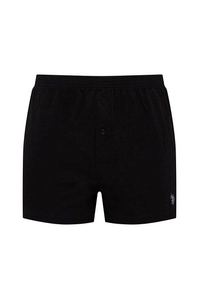 U.S. Polo Assn. US Polo Assn80054 Мъжки памучни боксерки-черни