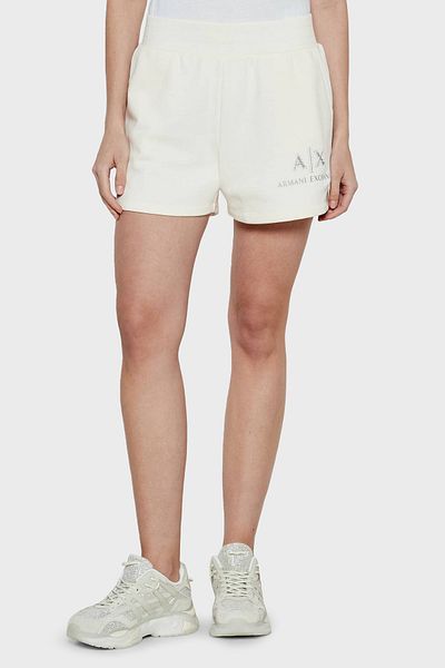 Armani Exchange Pantaloni scurti de alpinism din bumbac cu logo XW001052 AF11851 U1003
