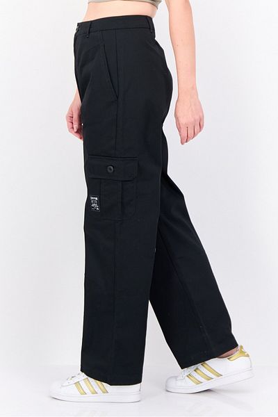 Champion Women Relaxed Fit Outdoor Cargo Pants, Black