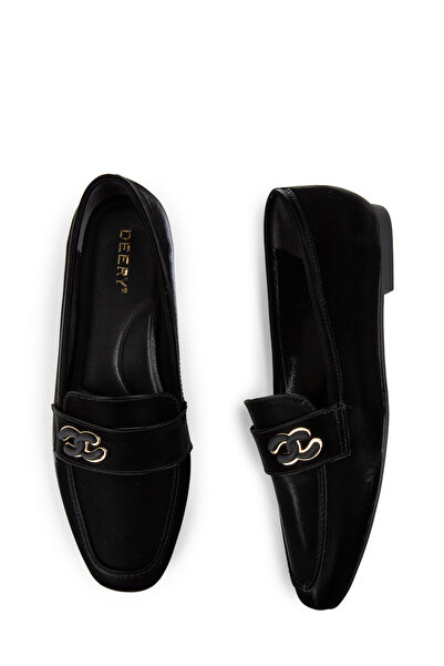 Deery Чорні жіночі мокасини