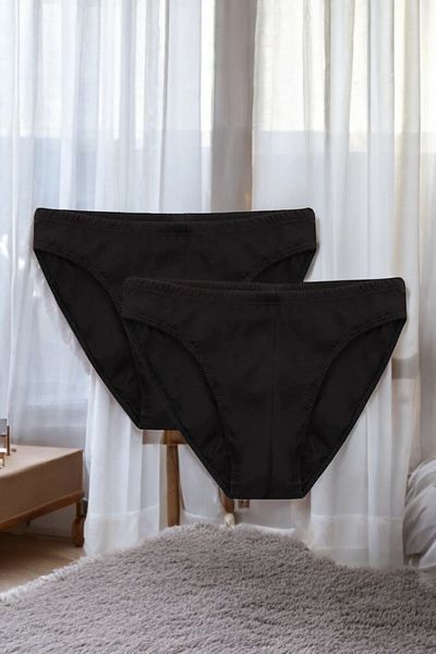 Eros Ανδρικά μονόχρωμα βαμβακερά σλιπ σλιπ 2 τεμαχίων Ay4604-83wv15e