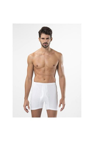 TÜREN 114 Ανδρικό χτενισμένο βαμβάκι Argentina Double Pack-λευκό