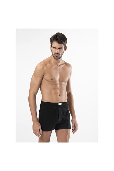 TÜREN 186 Buttons Boxer Double Pack-μαύρο