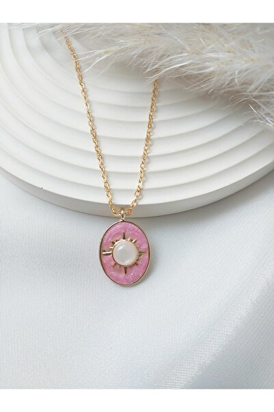 Alexis Carrel أوبال الحجر الأبيض مفصلة البوصلة نموذج المينا قلادة