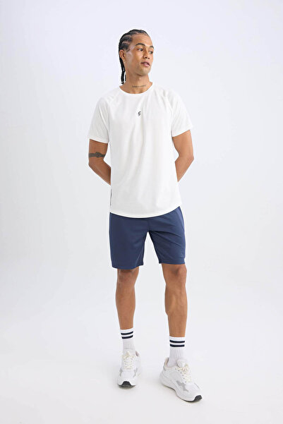 DeFacto Бяла мъжка тениска V2887AZ/WT34