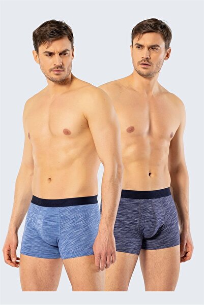Cacharel 1324 Διπλό Boxer - Navy Blue/Indigo