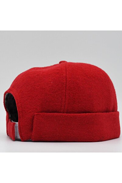 şapkadan Etnik Desen Kısa Docker Şapka Vintage Cap Kasket