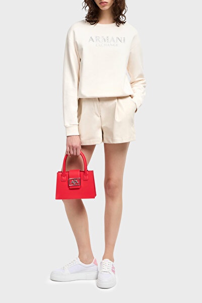 Armani Exchange Stoned Logo 100% Cotton Regular Fit Sweat Sweat Xw 000159   Af11851 U1003