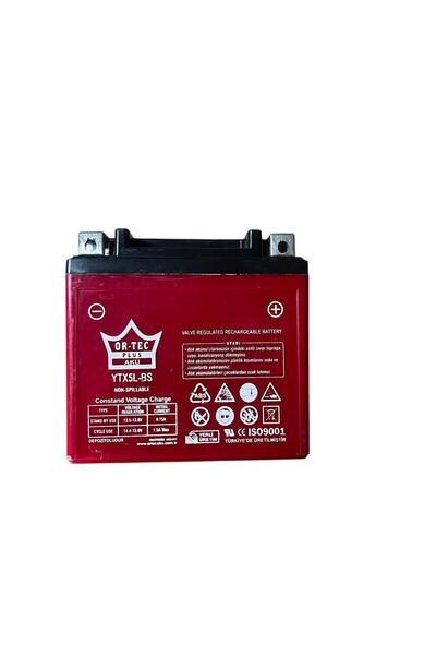 ORTEC Motor  Aküsü 12x5 Dik