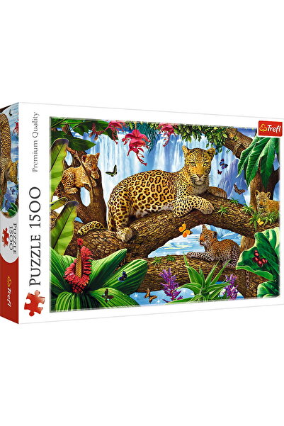 Trefl Puzzle 1500 Jaguar na odpočinkové přestávce
