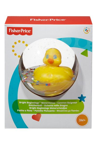 mattel FISHER PRICE DUCK IN A TRANSPARENT BALL