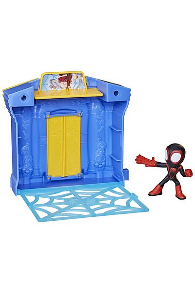 Toys SPIDEY EXTRAORDINARY FRIENDS CITY BLOKS BUILDING SET BANK