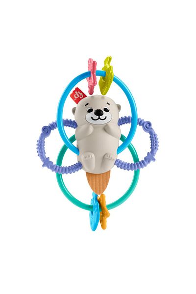 mattel FISHER PRICE OTTER TEETHING TOY